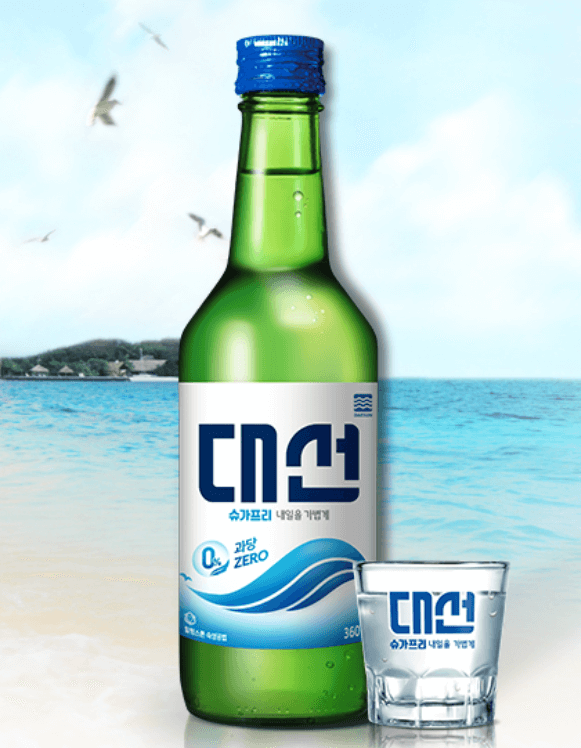 최저칼로리소주 대선소주슈가프리
